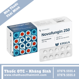 Thuốc Novofungin 250mg Stella - điều trị và phòng ngừa nhiễm khuẩn kỵ khí (20 viên)