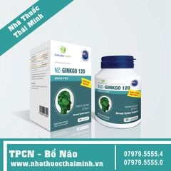 (KCLO) NZ-GINKGO 120 - VIÊN UỐNG CẢI THIỆN CHỨC NĂNG NÃO