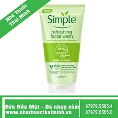 Simple Sữa Rửa mặt Refreshing Facial Wash 150ml