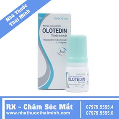 Thuốc nhỏ mắt Olotedin Eye Drops Samchundang Pharm hỗ trợ điều trị viêm kết mạc (5ml)