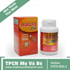 Viên dầu cá Omega 3 Kids - Bổ não, tăng cường thị lực