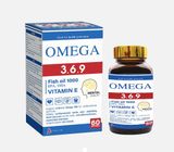 Omega 3.6.9 (Hộp 60 viên) - Tăng Cường Sức Khỏe Tim Mạch