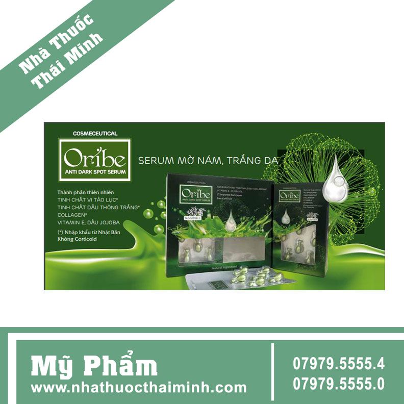 VIÊN SERUM DƯỠNG DA MỜ NÁM ORIBE