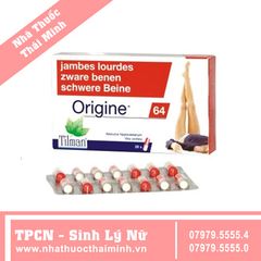 Origine 64 Tilman ( Hộp 28 Viên) -  Giảm Xơ Vữa Mạch Máu, Tăng Sức Bền Thành Mạch