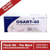 Thuốc Osart 40mg - Chống tăng huyết áp (3 vỉ x 10 viên)