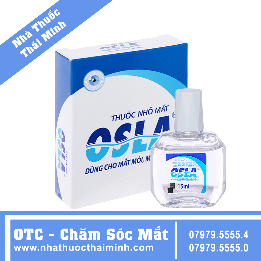 Thuốc Nhỏ Mắt Osla