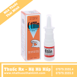 Thuốc xịt mũi Otilin 0.1% Pharbaco điều trị ngạt mũi, viêm xoang (15ml)