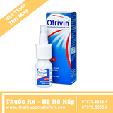 Xịt mũi Otrivin 0.1% Novartis điều trị nghẹt mũi, sung huyết mũi (10ml)