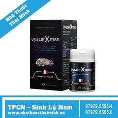 Oyster Xmen - Hỗ trợ tăng cường chức năng sinh lý nam (Hộp 30 Viên)