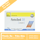 Thuốc Panto-Denk 20mg - điều trị bệnh trào ngược nhẹ (2 vỉ x 14 viên)