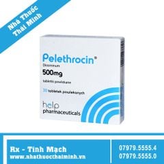 THUỐC PELETHROCIN 500MG (HỘP 30 VIÊN) - Điều Trị Tĩnh Mạch