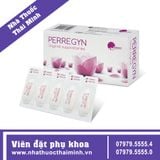 Viên Đặt Âm Đạo PERRENGYN (Hộp 2 vỉ x 5 viên) - Dưỡng ẩm, làm dịu và cân bằng môi trường pH trong âm đạo.