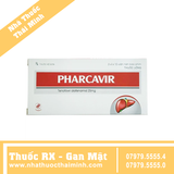 Thuốc Pharcavir 25mg - điều trị viêm gan b (3 vỉ x 10 viên)