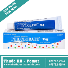 Thuốc bôi Philclobate trị viêm da tuýp 15g