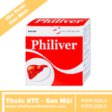 Thuốc Philiver 200mg - điều trị gan nhiễm mỡ, xơ gan (12 vỉ x 5 viên)