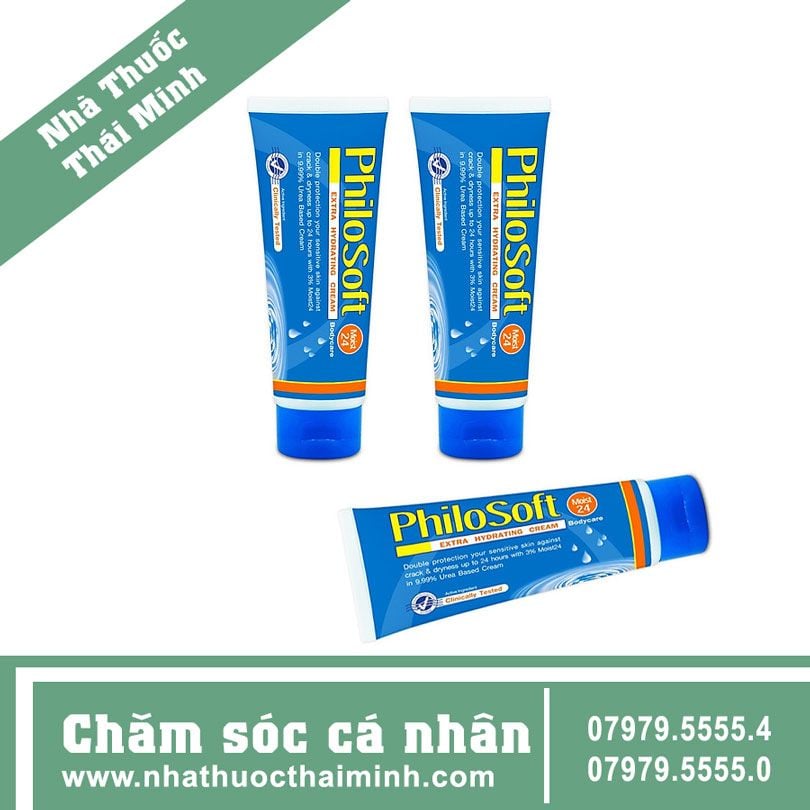 KEM BÔI CHO DA KHÔ NỨC NẺ PHILOSOFT MOIST 24