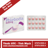 Thuốc Phlebodia 600mg - Điều trị trĩ cấp tính, suy tuần hoàn (2 vỉ x 15 viên)