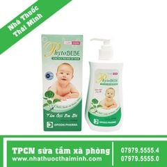 [250ML] DUNG DỊCH TẮM BÉ PHYTOBEBE