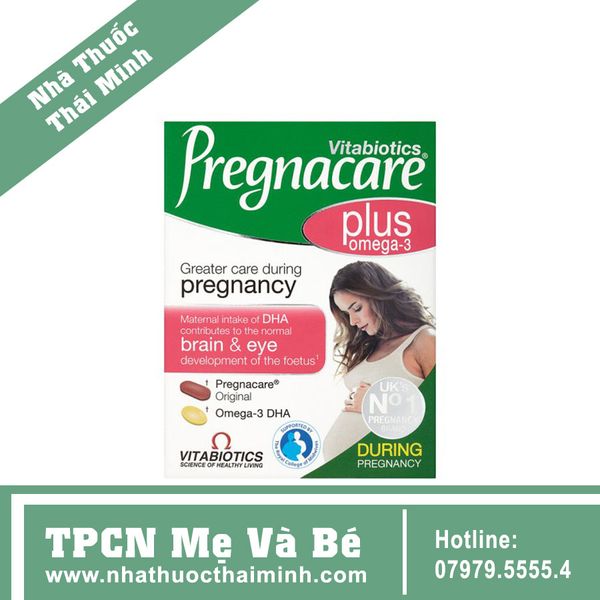 Vitabiotics Pregnacare Plus Omega 3 giá tốt nhất Nhà thuốc Thái Minh