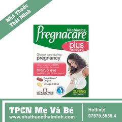 Vitabiotics Pregnacare Plus Omega 3 bổ sung vitamin cho bà bầu