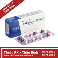 Thuốc Premilin 75mg - Điều trị bệnh động kinh (30 viên)