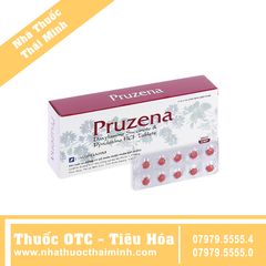 Thuốc Pruzena 10mg - Điều trị buồn nôn và nôn mửa trong thai kỳ (3 vỉ x 10 viên)