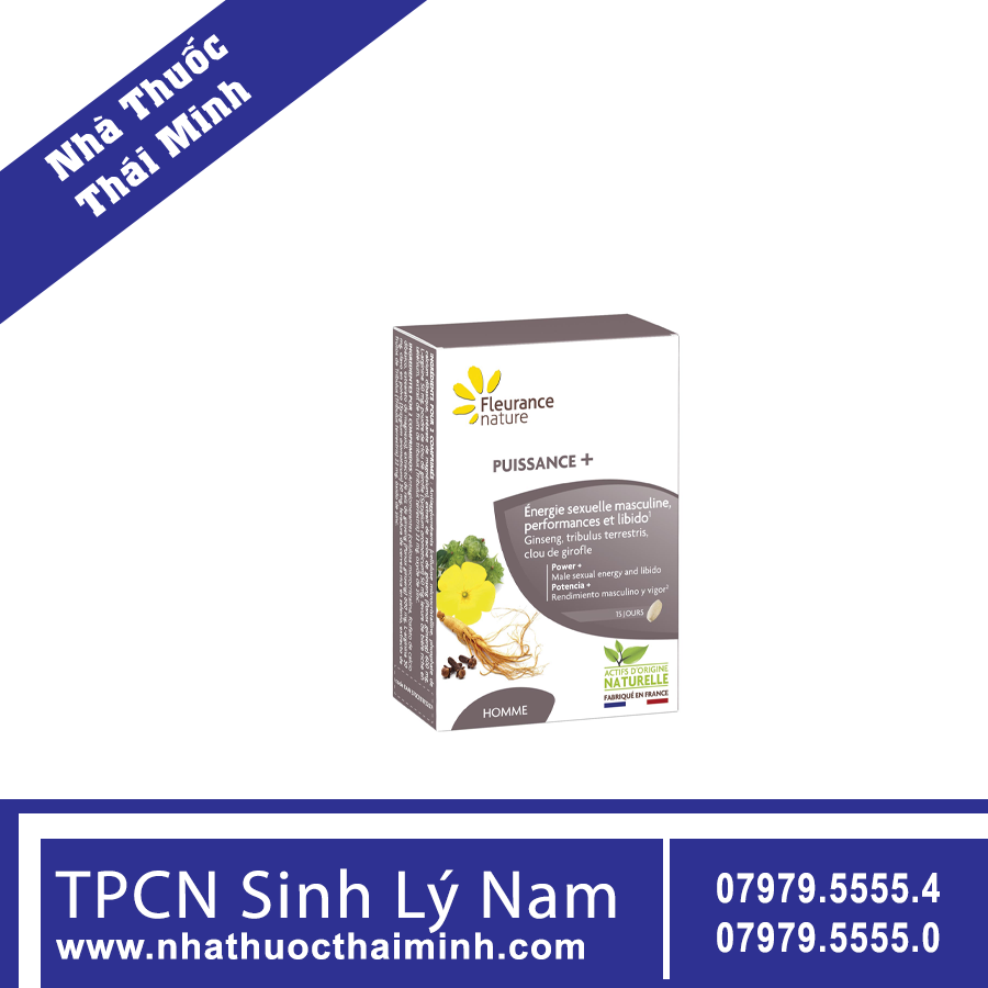 Viên uống tăng cường sinh lý nam Fleurance nature Puissance + 30 viên