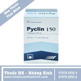 Thuốc Pyclin 150mg - điều trị các nhiễm khuẩn nặng (100 viên)