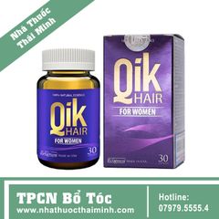 Qik Hair For Women - Ngăn ngừa rụng tóc cho phái nữ