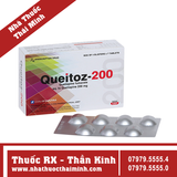 Thuốc Queitoz 200mg điều trị tâm thần phân liệt (28 viên)