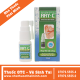 Ray-C - Vệ sinh tai, làm sạch ráy tai (10ml)