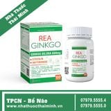 REA GINKGO (Hộp 60 viên) - Viên Uống Bổ Não, Tăng Cường Trí Nhớ