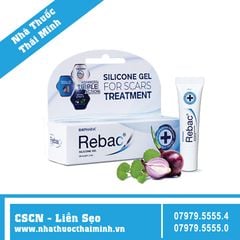 REBAC SILICONE GEL 5g - Làm Mờ Và Giảm Sẹo