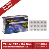 Thuốc Remem 120mg - hỗ trợ tăng cường tuần hoàn máu não (4 vỉ x 15 viên)