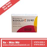 RIDOLIP S 10/40 (Hộp 3 vỉ x 10 viên)