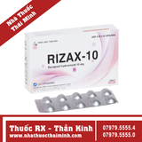 Thuốc Rizax-10 - Điều trị suy giảm trí nhớ (3 vỉ x 10 viên)