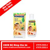 [125ML] NƯỚC TẮM TRẺ EM ROMBEBE