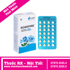 Thuốc tránh thai Rosepire Exeltis (1 vỉ x 28 viên)