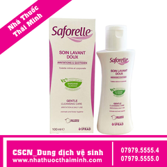 DUNG DỊCH VỆ SINH PHỤ NỮ SAFORELLE 100ML