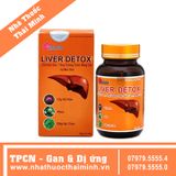 LIVER DETOX SAKURA ( Hộp 30 Viên ) - Giải Độc Gan, Hạ Men Gan