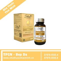 PLACENTA COLLAGEN WHITE ADVANCE SAKURA ( Hộp 30 Viên ) -  Viên Uống Dưỡng Trắng Da