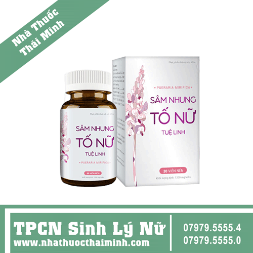 Viên uống bổ sung nội tiết tố nữ Sâm Nhung Tố Nữ Tuệ Linh
