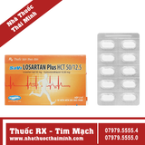 Thuốc SaVi Losartan Plus HCT 50/12.5 - điều trị tăng huyết áp (3 vỉ x 10 viên)