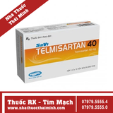 Thuốc điều trị tăng huyết áp SaVi Telmisartan 40mg