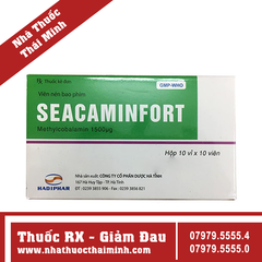 Thuốc Seacaminfort 1500mcg (10 vỉ x 10 viên)