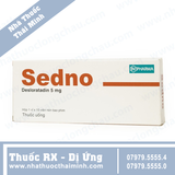 Thuốc Sedno 5mg BVP điều trị viêm mũi dị ứng, mề đay (10 viên)