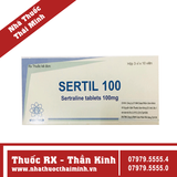 Thuốc Sertil 100mg - Điều trị trầm cảm, rối loạn lo âu (30 viên)