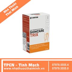 SHINCARE TRIX (30 Viên) - Hỗ trợ làm bền thành mạch máu, giảm triệu chứng suy giãn tĩnh mạch