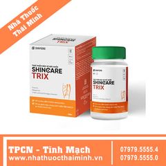 SHINCARE TRIX (90 Viên) - Hỗ trợ làm bền thành mạch máu, giảm triệu chứng suy giãn tĩnh mạch