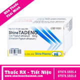 Thuốc ShineTadeno 50mg - Điều trị rối loạn đường tiểu (3 vỉ x 10 viên)